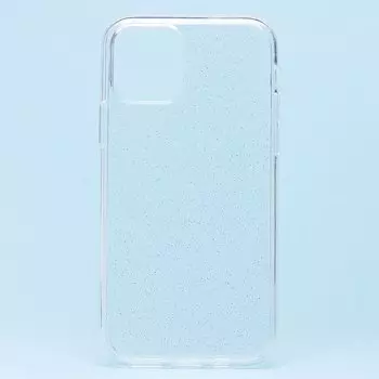 Чехол-накладка SC123 для смартфона Apple iPhone 11 Pro, силикон, прозрачный белый (103364)