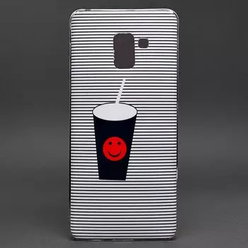 Чехол-накладка No name SC130 для смартфона Samsung SM-A730 Galaxy A8 Plus (2018), 001 (93767)