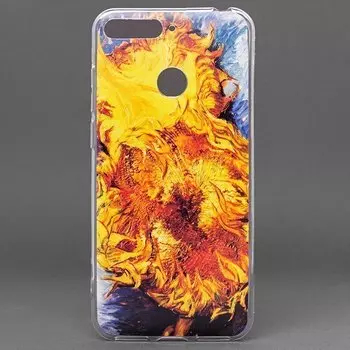 Чехол-накладка No name SC133 для смартфона Huawei Honor 7A Pro/Honor 7C/Y6 Prime (2018), силикон, рисунок 004 (98103)