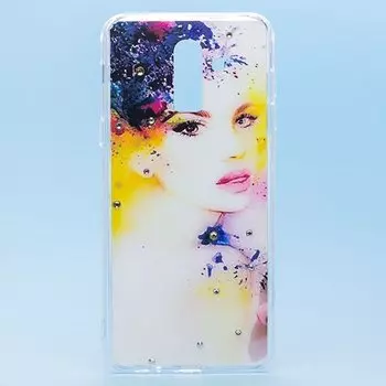 Чехол-накладка SC139 для смартфона Samsung SM-J810 Galaxy J8 2018, рисунок (001) (99568)