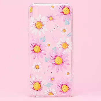 Чехол-накладка SC146 для смартфона Huawei Honor 8C, силикон, рисунок 012 (100667)