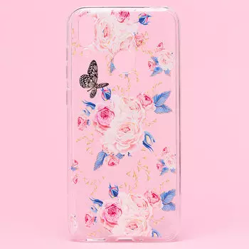 Чехол-накладка No name SC146 для смартфона Huawei Honor 8C, силикон, рисунок 013 (100668)