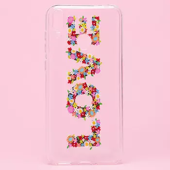 Чехол-накладка SC146 для смартфона Huawei Honor 8C, силикон, рисунок 014 (100669)