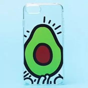 Чехол-накладка SC225 для смартфона Apple iPhone 7/8/SE, силикон, прозрачный (129297)