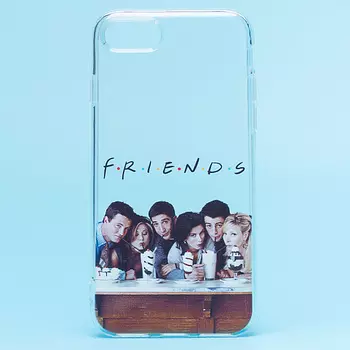 Чехол-накладка SC240 для смартфона Apple iPhone 7/8/SE, силикон, прозрачный (130533)