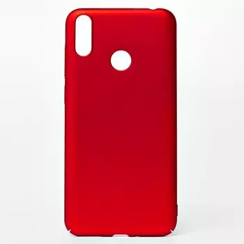 Чехол-накладка PC002 для смартфона Huawei Honor 8C, пластик, красный (98925)
