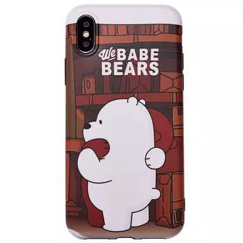 Чехол-накладка NoName SC066 для смартфона Apple iPhone X/Xs, принт 003