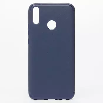 Чехол-накладка NoName SC138 для смартфона Huawei Y9 2019, силикон, синий (101115)