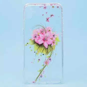 Чехол-накладка SC139 для смартфона Apple iPhone XS Max, силикон, принт 002 (99378)