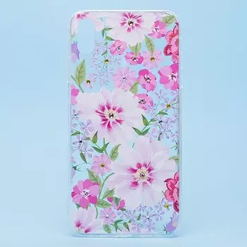 Чехол-накладка SC139 для смартфона Apple iPhone XS Max, силикон, принт 007 (99383)