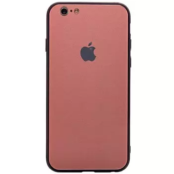 Чехол-накладка NXE Glass Azur stone series для смартфона Apple iPhone 6 Plus/6S Plus, розовое золото