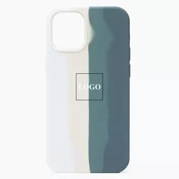 Чехол-накладка ORG для смартфона Apple iPhone 12 mini, green rainbow (129632)