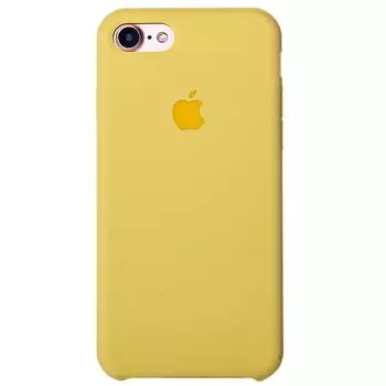 Чехол-накладка ORG для смартфона Apple iPhone 7/8, soft-touch, желтый (62799)