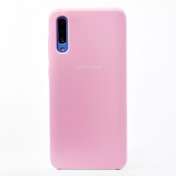 Чехол-накладка ORG для смартфона Samsung SM-A705 Galaxy A70, soft-touch, светло-розовый (102707)
