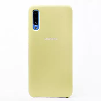 Чехол-накладка ORG для смартфона Samsung SM-A705 Galaxy A70, soft-touch, зелёный (102709)