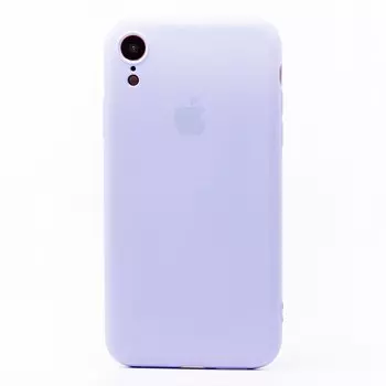 Чехол-накладка ORG Full Soft Touch для смартфона Apple iPhone XR, силикон, фиолетовый (115080)