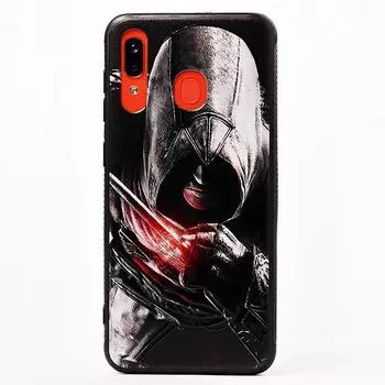 Чехол-накладка ORG PC034 для смартфона Samsung SM-A305 Galaxy A30, пластик, рисунок 019 (105668)