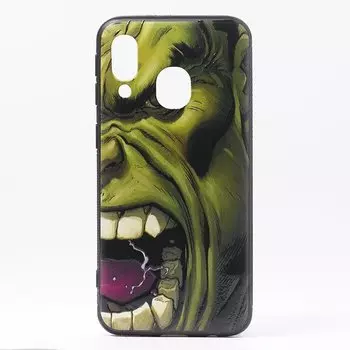 Чехол-накладка ORG PC034 для смартфона Samsung SM-A405 Galaxy A40, пластик, рисунок 012 (105686)