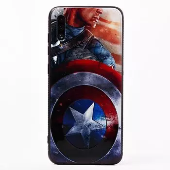 Чехол-накладка ORG PC034 для смартфона Samsung SM-A705 Galaxy A70, пластик, рисунок 025 (105774)