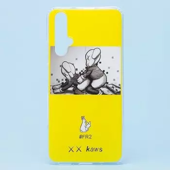 Чехол-накладка ORG SC156 для смартфона Huawei Honor 20, силикон, рисунок 006 (106102)