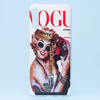 Чехол-накладка ORG SC156 для смартфона Samsung SM-A705 Galaxy A70, силикон, рисунок 003 (106264)