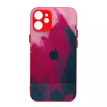 Чехол-накладка ORG SC228 для смартфона Apple iPhone 12 mini, бордовый (129597)