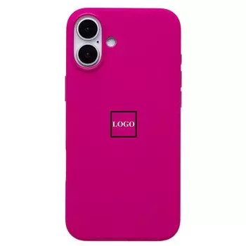 Чехол-накладка ORG Silicone Case SafeMag с анимацией для смартфона Apple iPhone 16 Plus, силикон, красный (235636)