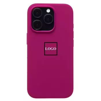 Чехол-накладка ORG Silicone Case SafeMag с анимацией для смартфона Apple iPhone 16 Pro, силикон, фуксия (236694)