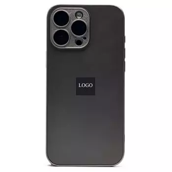 Чехол-накладка ORG SM021 SafeMag для смартфона Apple iPhone 16 Pro Max, силикон, титановый (234573)