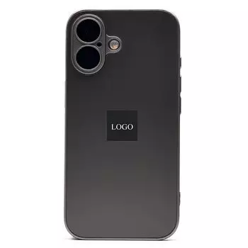 Чехол-накладка ORG SM021 SafeMag для смартфона Apple iPhone 16, силикон, титановый (234582)