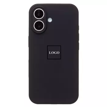 Чехол-накладка ORG Soft Touch для смартфона Apple iPhone 16, силикон, черный (234539)