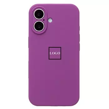 Чехол-накладка ORG Soft Touch для смартфона Apple iPhone 16, силикон, фиолетовый (234544)