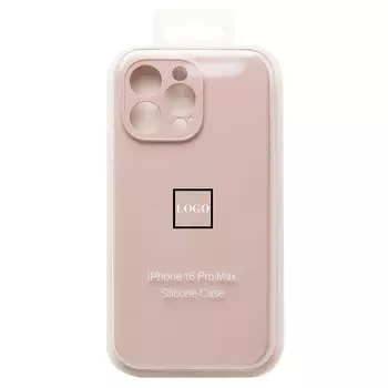 Чехол-накладка ORG Soft Touch для смартфона Apple iPhone 16 Pro Max, силикон, песочно-розовый (236262)
