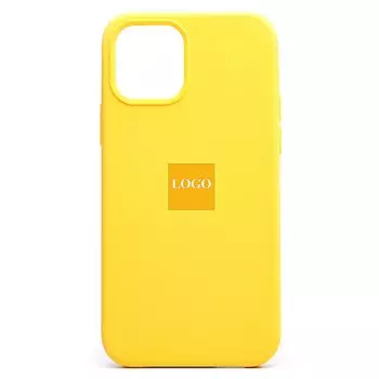 Чехол-накладка ORG Soft Touch для смартфона Apple iPhone 12/12 Pro, силикон, yellow (120298)