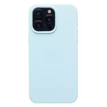 Чехол-накладка ORG Soft Touch для смартфона Apple iPhone 15 Pro Max, силикон, пастельно-синий (221559)