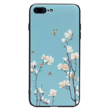 Чехол-накладка PC033 для смартфона Apple iPhone 7 Plus/iPhone 8 Plus, силикон, принт 049 (128155)