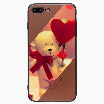 Чехол-накладка PC033 для смартфона Apple iPhone 7 Plus/8 Plus, силикон, рисунок (034) (117981)