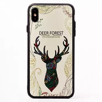 Чехол-накладка PC033 для смартфона Apple iPhone XS Max, рисунок 021 (106359)