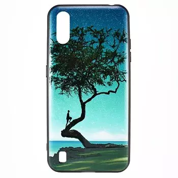 Чехол-накладка PC033 для смартфона Samsung SM-A015 Galaxy A01/SM-M015 Galaxy M01, силикон, рисунок (033) (117793)