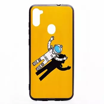 Чехол-накладка PC033 для смартфона Samsung SM-A115 Galaxy A11/SM-M115 Galaxy M11, силикон, принт 044 (128310)