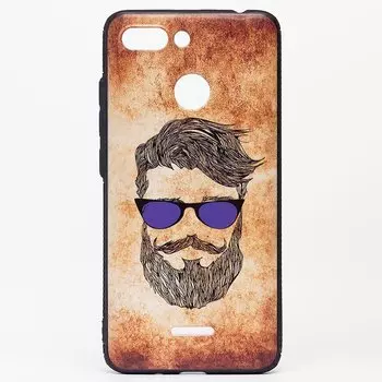 Чехол-накладка - PC033 для смартфона Xiaomi Redmi 6, силикон, рисунок 020 (105063)