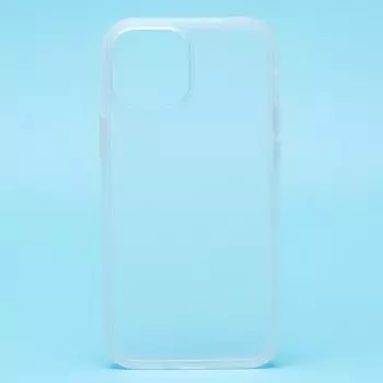 Чехол-накладка PC035 для смартфона Apple iPhone 13 mini, пластик, серебристый (134159)