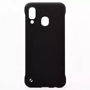 Чехол-накладка PC036 для смартфона Samsung SM-A405 Galaxy A40, черный (107714)