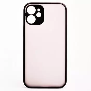 Чехол-накладка PC041 для смартфона Apple iPhone 12 mini, черный (120255)