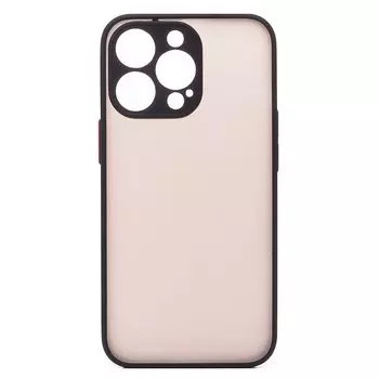 Чехол-накладка PC041 для смартфона Apple iPhone 14 Pro, черный (214229)