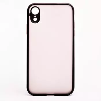 Чехол-накладка PC041 для смартфона Apple iPhone XR, черный (118804)