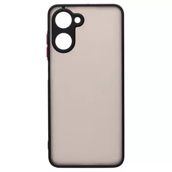 Чехол-накладка PC041 для смартфона Oppo Realme 10 4G, черный (213407)