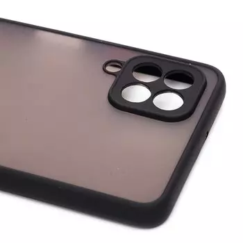 Чехол-накладка PC041 для смартфона Samsung SM-A225 Galaxy A22 4G/SM-M225 Galaxy M22, пластик, черный (133897)