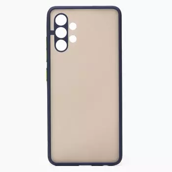 Чехол-накладка PC041 для смартфона Samsung SM-A325 Galaxy A32 4G, dark blue/black (130985)