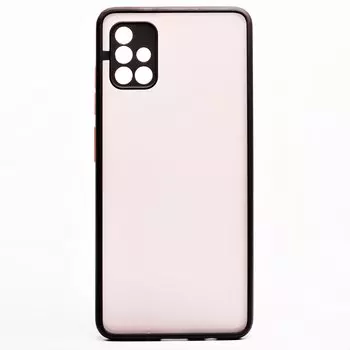Чехол-накладка PC041 для смартфона Samsung SM-A515 Galaxy A51, черный (118754)